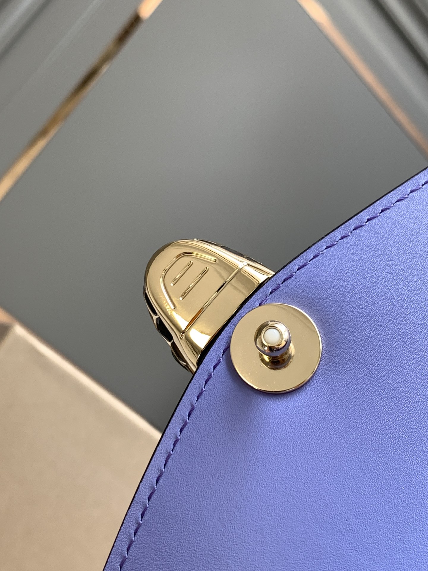 Bvlgari Serpenti Forever Medium Crossbody Bag Blue